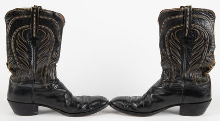 Lot #555 Bob Neuwirth's Cowboy Boots by Lucchese of San Antonio - Image 5
