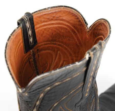 Lot #555 Bob Neuwirth's Cowboy Boots by Lucchese of San Antonio - Image 6
