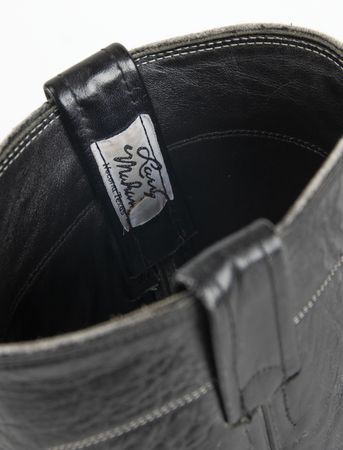 Lot #556 Bob Neuwirth's Ostrich Cowboy Boots by Larry Mahan of Nocona - Image 6