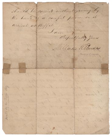 Lot #25 Millard Fillmore Letter Signed as President on His Last Day in Office, Arranging Shipment of Goods Home to Buffalo - Image 2