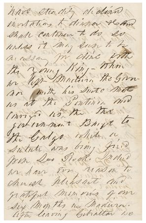 Lot #28 Franklin Pierce Autograph Letter Signed to His Former White House Secretary, Referring to Nathaniel Hawthorne and Jefferson Davis - Image 13