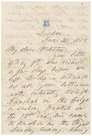 Lot #28 Franklin Pierce Autograph Letter Signed to His Former White House Secretary, Referring to Nathaniel Hawthorne and Jefferson Davis - Image 2