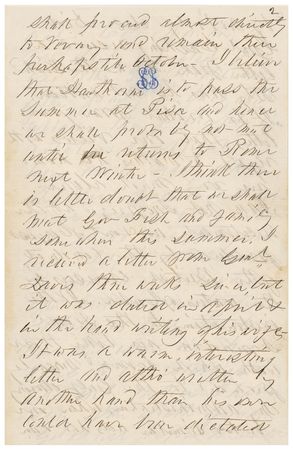 Lot #28 Franklin Pierce Autograph Letter Signed to His Former White House Secretary, Referring to Nathaniel Hawthorne and Jefferson Davis - Image 4