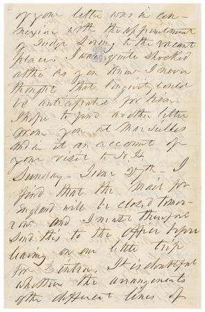Lot #28 Franklin Pierce Autograph Letter Signed to His Former White House Secretary, Referring to Nathaniel Hawthorne and Jefferson Davis - Image 7
