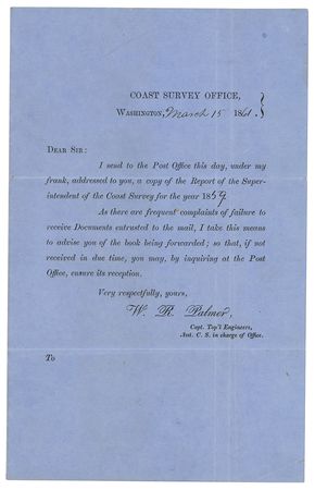 Lot #322 Ambrose P. Hill Signed Treasury Department Circular - Image 2