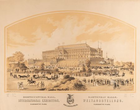 Lot #296 Philadelphia 1876 Centennial Exposition (3) Oversized Prints - Image 3
