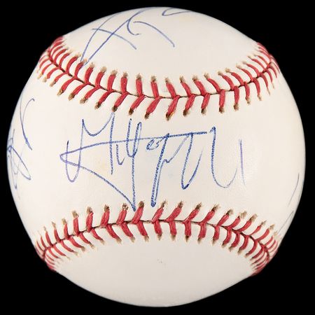 Lot #711 Rolling Stones Signed Baseball - Image 1