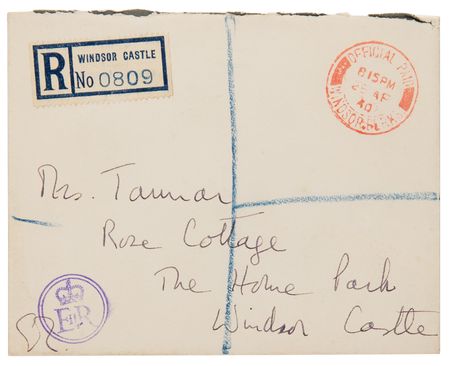 Lot #222 Queen Elizabeth II Autograph Letter Signed - Image 2