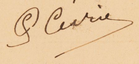 Lot #232 Pierre Curie Autograph Letter Signed, Replying to a Bacteriologist's Inquiry on Radium - Image 2