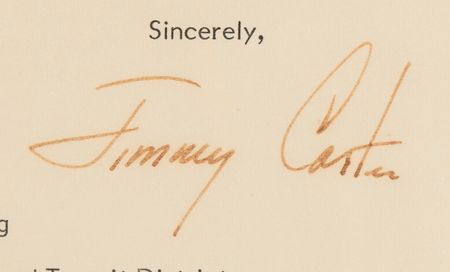 Lot #81 Jimmy Carter Typed Letter Signed as President - Image 3