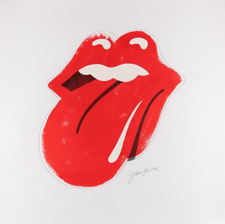 Lot #712 Rolling Stones: John Pasche Original Artwork - Image 1