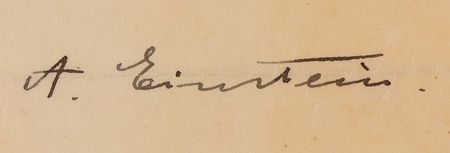 Lot #239 Albert Einstein Typed Letter Signed, Declining to Comment on 