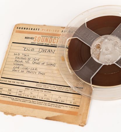 Lot #544 Bob Dylan's First Demo Tape - Original Master Recorded at The Gaslight, NYC, September 6, 1961 - From the Collection of Terri Thal - Image 1