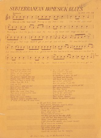 Lot #546 Bob Dylan Archive of (65) Sheet Music Lead Sheets with 'The Times They Are a-Changin',' 'Maggie's Farm,' and 'Girl of the North Country' - From the Collection of Terri Thal - Image 9