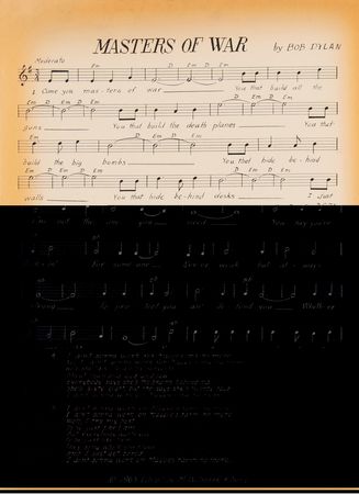 Lot #546 Bob Dylan Archive of (65) Sheet Music Lead Sheets with 'The Times They Are a-Changin',' 'Maggie's Farm,' and 'Girl of the North Country' - From the Collection of Terri Thal - Image 7