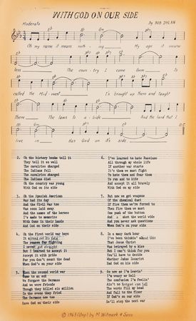 Lot #546 Bob Dylan Archive of (65) Sheet Music Lead Sheets with 'The Times They Are a-Changin',' 'Maggie's Farm,' and 'Girl of the North Country' - From the Collection of Terri Thal - Image 8