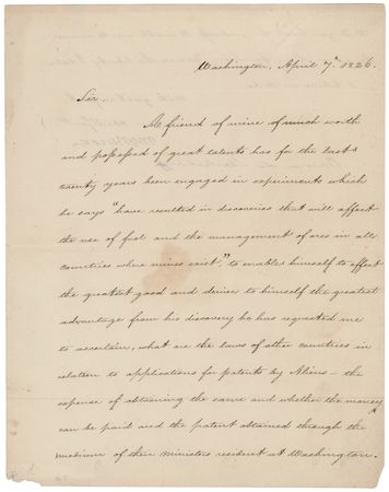 Lot #201 Martin Van Buren Letter Signed as a New York Senator - Image 1