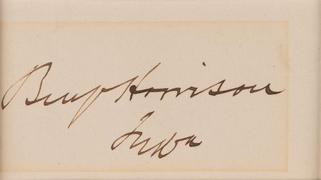 Lot #64 19th Century Presidents: Cleveland, Harrison, McKinley (3) Signatures - Image 3