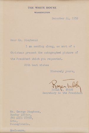 Lot #194 Harry S. Truman Signed Photograph as President - Image 4