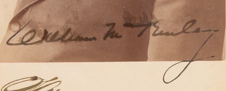 Lot #151 William McKinley Signed Photograph - Image 2