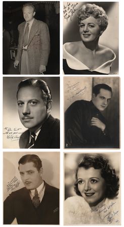 Lot #476 Academy Award Winners (6) Signed