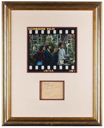 Lot #657 Beatles Signatures - Image 1