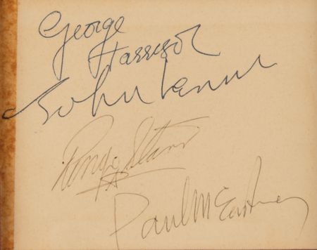 Lot #657 Beatles Signatures - Image 2