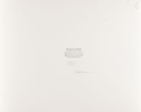 Lot #607 Bob Dylan and Johnny Cash Original Photograph by Daniel Kramer, New Jersey 1965 - Image 2