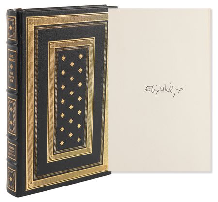 Lot #321 Elie Wiesel Signed Book ? The Fifth Son - Image 1