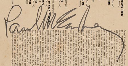 Lot #659 Beatles Signed Album - Please Please Me - Large, Bold Autographs - Image 2