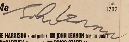 Lot #659 Beatles Signed Album - Please Please Me - Large, Bold Autographs - Image 3