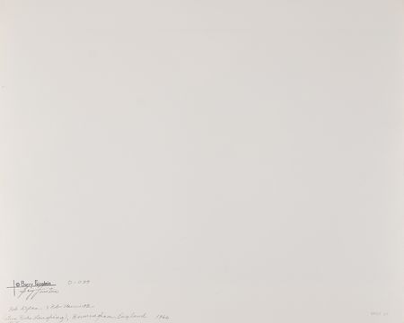 Lot #592 Bob Dylan and Bob Neuwirth Oversized Original Photograph by Barry Feinstein - 'Two Bobs Laughing, Birmingham, 1966' - Image 2