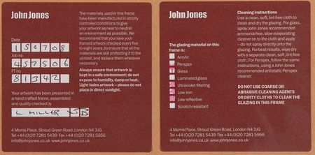 Lot #625 Bob Dylan Original Mixed Media Painting - 'Cassandra' - Image 5