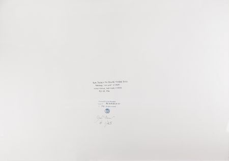 Lot #621 Bob Dylan and the Rolling Thunder Revue Oversized Photograph Signed by Photographer Joel Bernstein (Ltd. Ed. #1/25) - Image 2