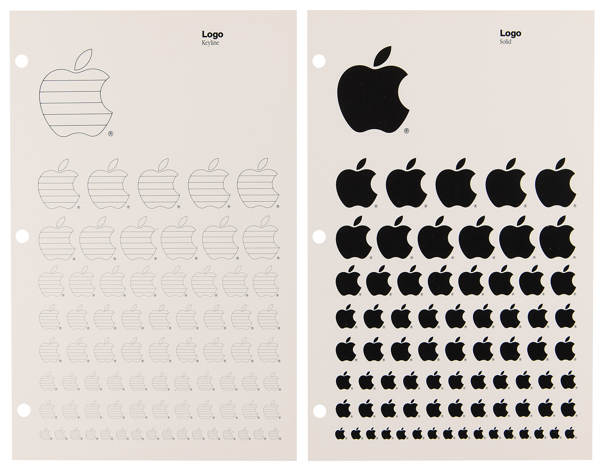 Apple Computer 'Corporate Identity Guidelines' Manual (1985) | RR