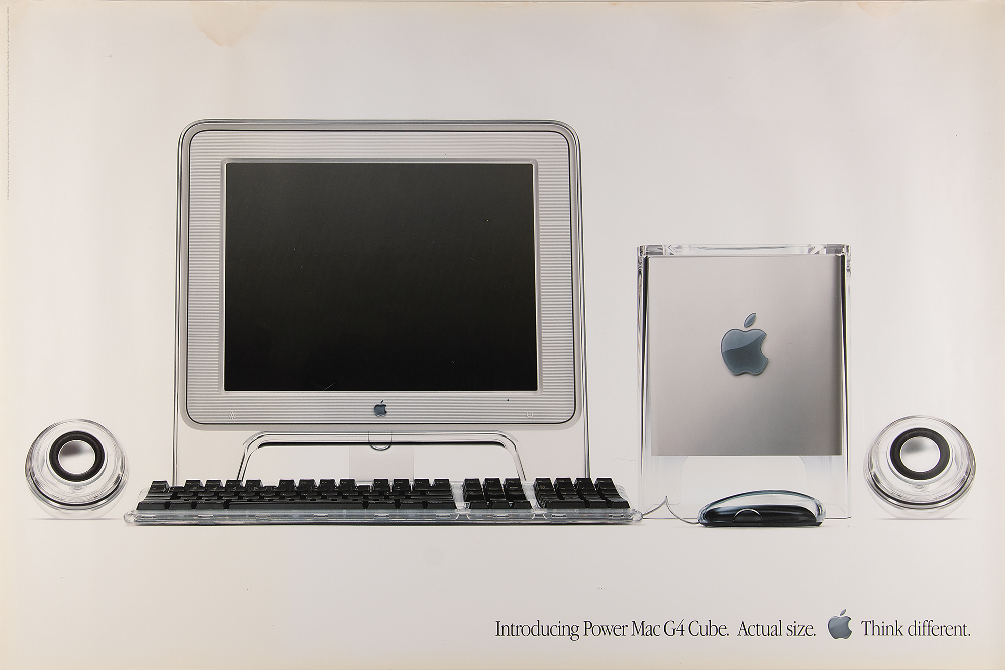 Apple iMac G3 and Power Mac G4 Cube (4) Posters | RR Auction