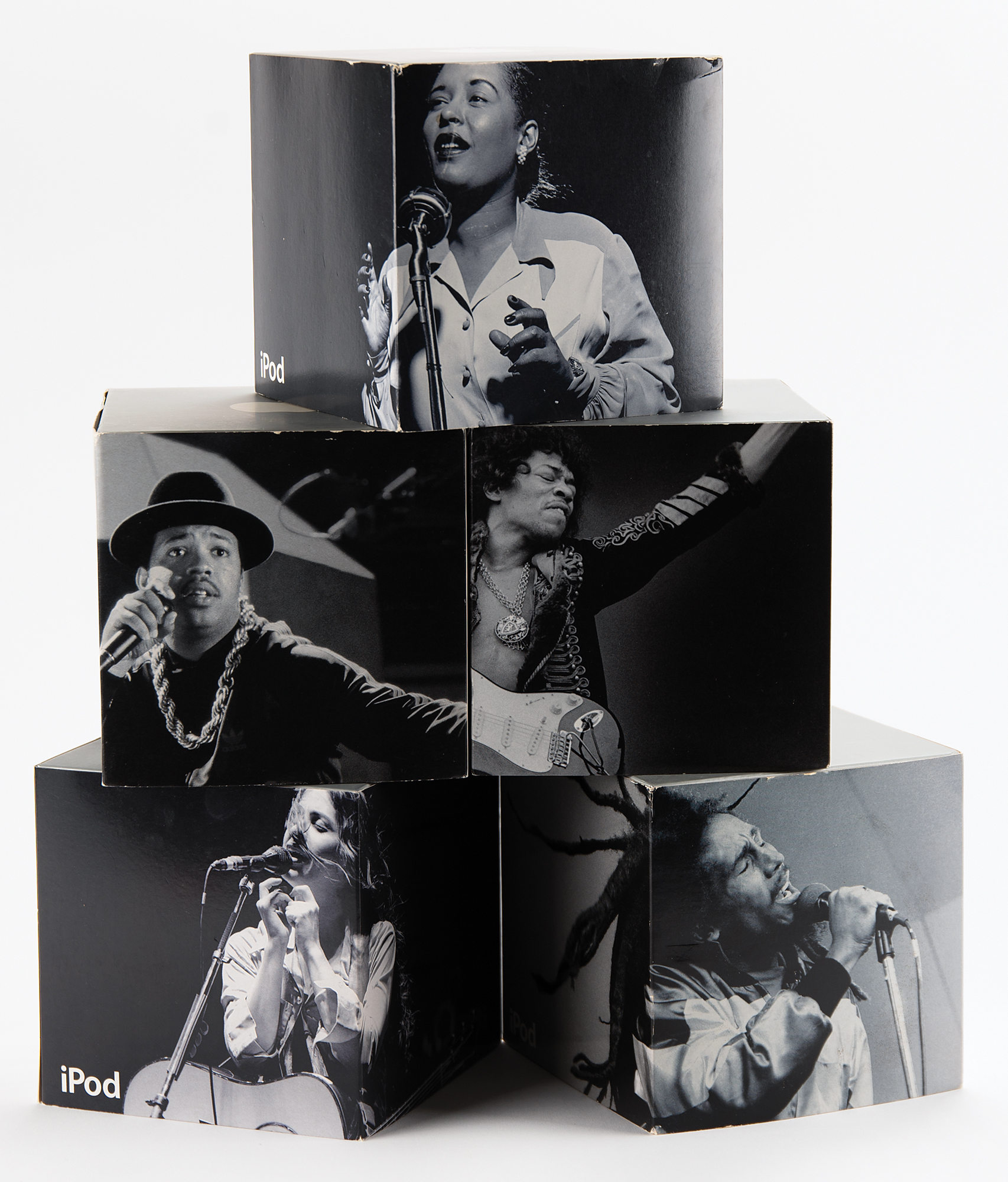 Apple (5) iPod Classic Special Editions with Hendrix, Marley, Holiday,