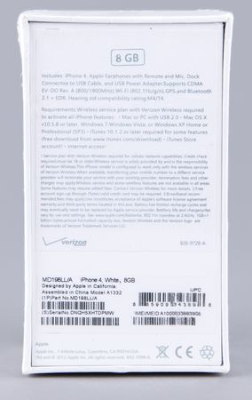 Lot #6131 Apple iPhone 4 (4th Generation, Sealed - 8GB) White Version - Image 5