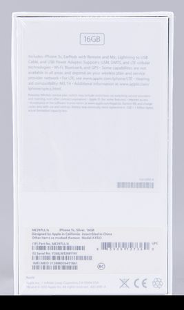 Lot #6134 Apple iPhone 5s (7th Generation, Sealed - 16GB) White/Silver Version - Image 5