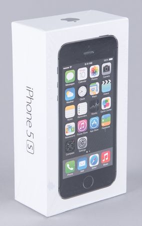 Lot #6135 Apple iPhone 5s (7th Generation, Sealed - 16GB) Space Gray/Black Version - Image 1