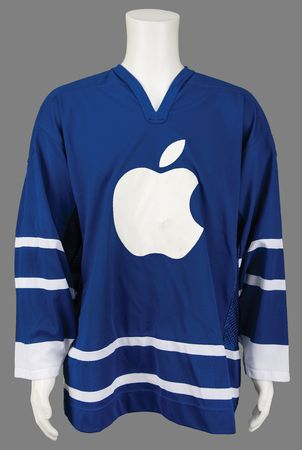 Lot #6201 Apple OS X Hockey Jersey - Presented to Canadian Apple Employees - Image 1