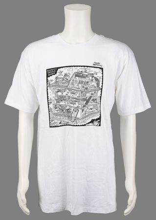 Lot #6184 Matt Groening (3) Rare Macintosh Promotional Items - Booklet, Poster, T-Shirt - Image 7