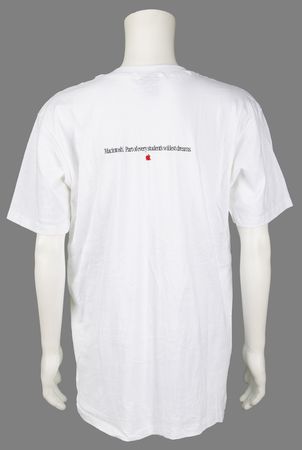 Lot #6184 Matt Groening (3) Rare Macintosh Promotional Items - Booklet, Poster, T-Shirt - Image 8