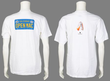Lot #6250 Apple (3) Promotional T-Shirts - Image 2