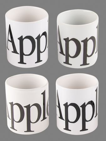 Lot #6208 Apple Computer (4) Coffee Mugs - Image 2
