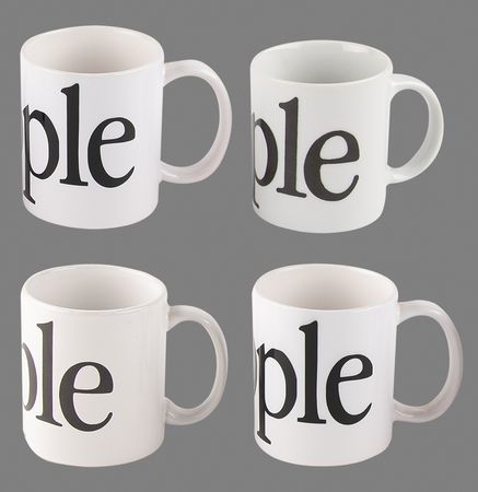 Lot #6208 Apple Computer (4) Coffee Mugs - Image 3