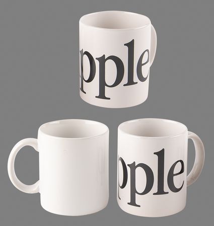 Lot #6209 Apple Computer (3) Coffee Mugs - Image 2
