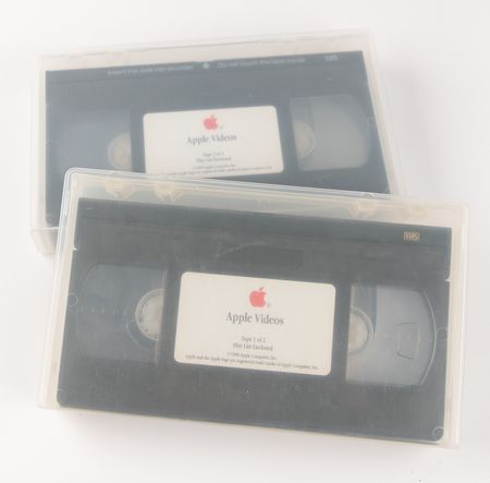 Lot #6270 Apple Videos (2) VHS Tapes - Image 2
