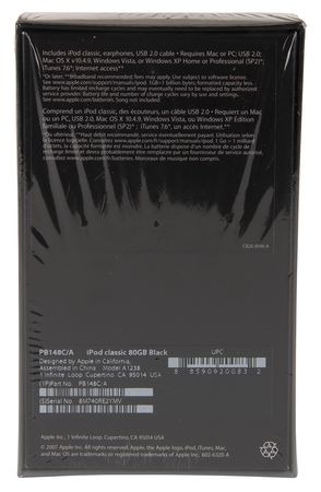 Lot #6142 Apple iPod Classic (6th Generation, Sealed - Black, 80GB) - Image 4