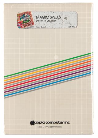 Lot #6045 Apple II Magic Spells Game (Sealed) - Image 1